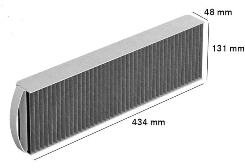 X PURE BORA kullfilter 2 stk