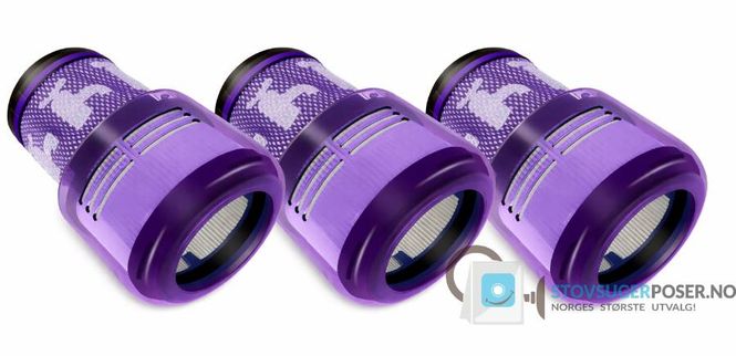Hovedbilde V12 Dyson 3 stk hepafilter