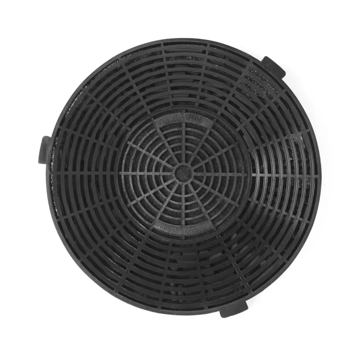 157x10 mm Sirkelformet kullfilter